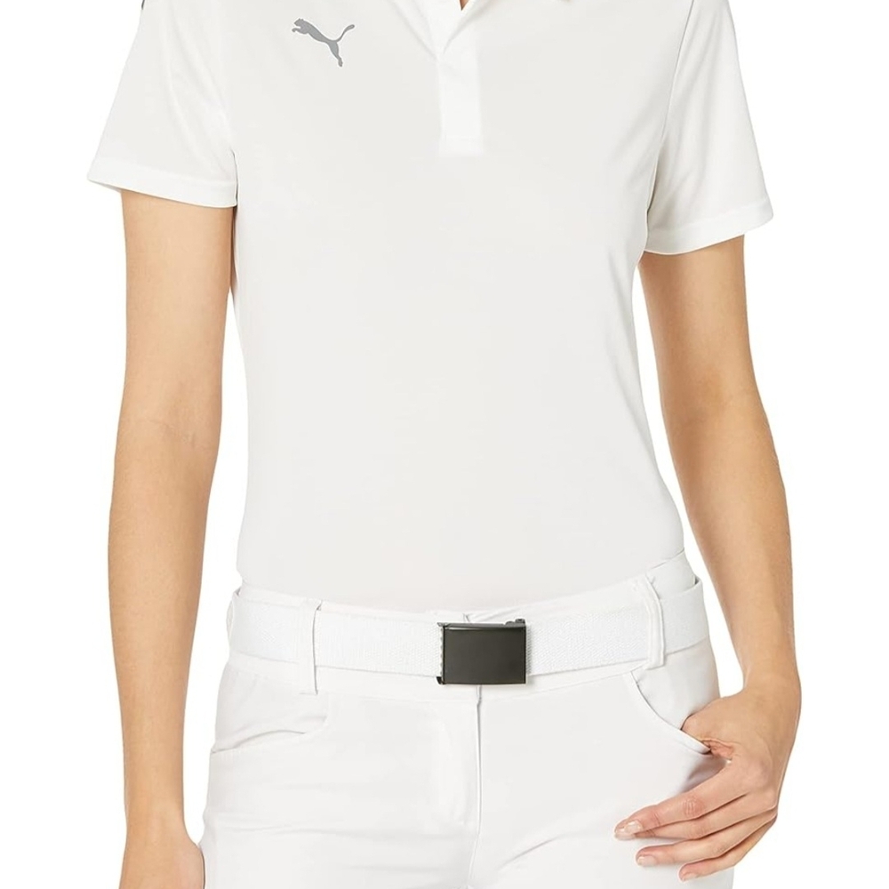 Puma Women's White Teamliga Sideline Polo